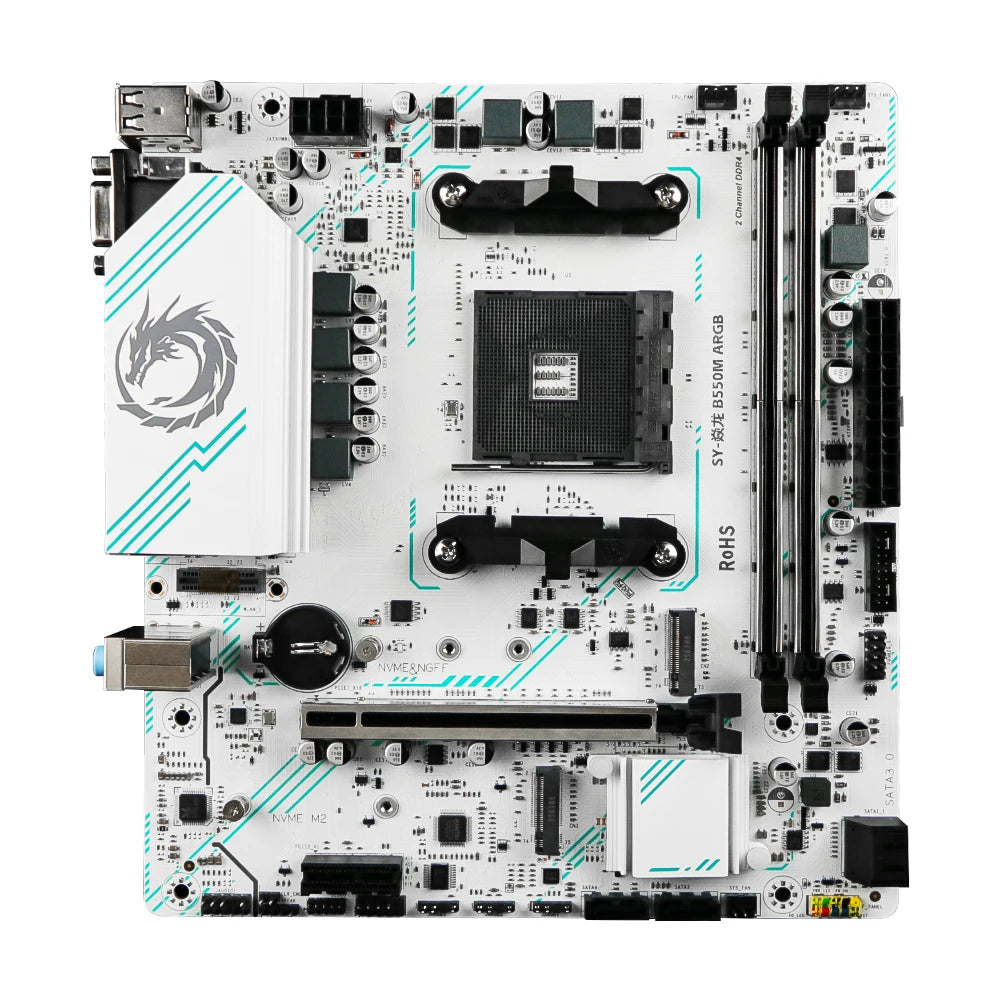 SOYO AMD B550M ARGB DDR4 Micro ATX Motherboard AM4