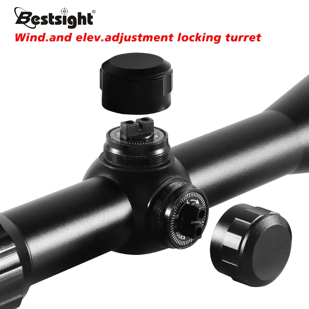 Nabila Illuminated Mil Dot Rifle Scope for Hunting