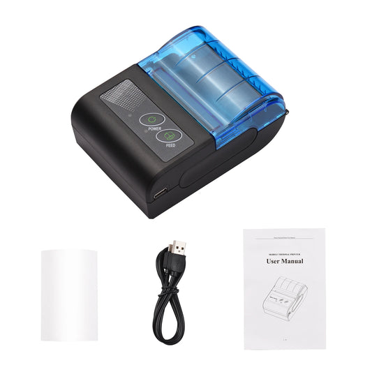 Meterk Portable Mini Thermal Printer Wireless USB Receipt