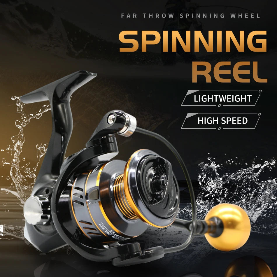 Rooblinos Spinning Fishing Reel With 10kg Max Drag Power