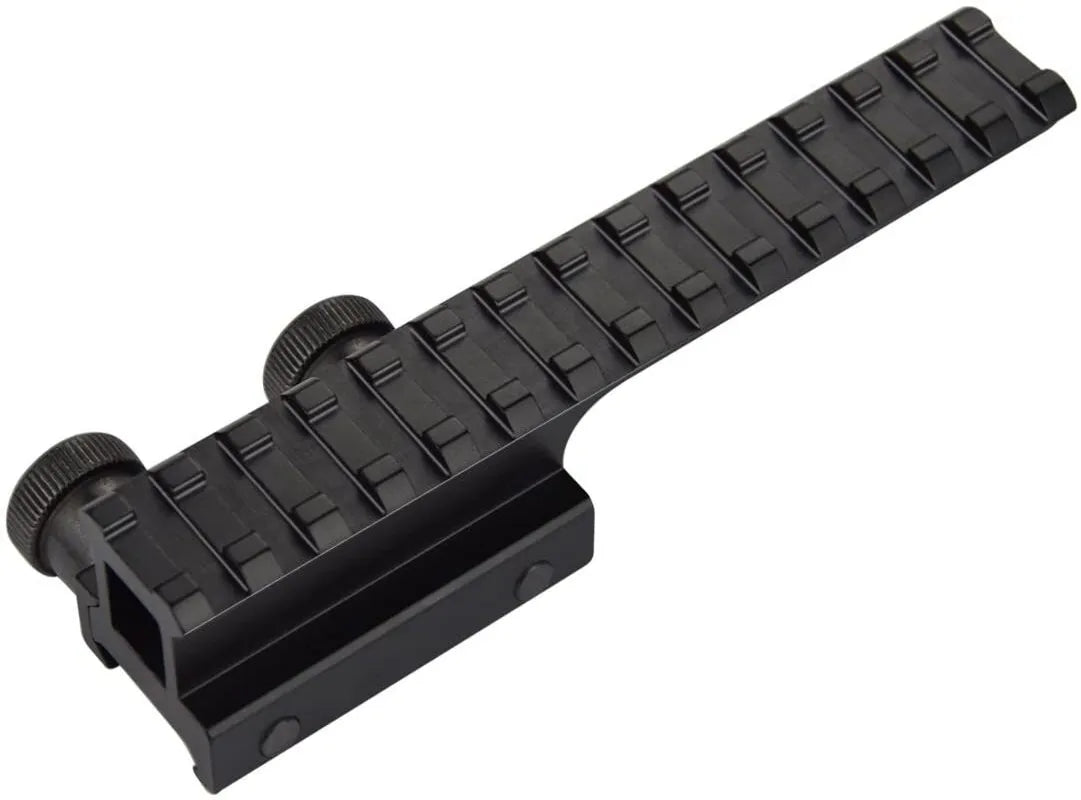 Extended Picatinny Riser Scope Mount Aluminum 14 Slot