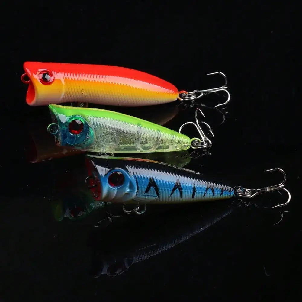 Mini Fishing Lure Kit 30 Pcs Hard Bait Bass Freshwater
