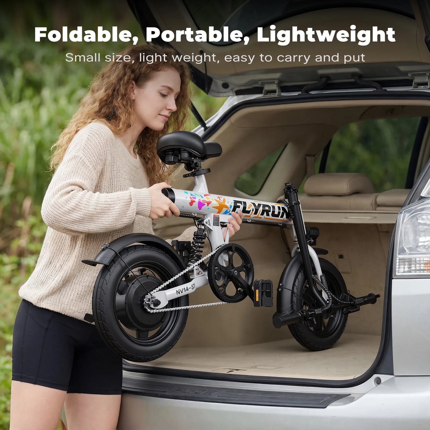NV14ST Electric Bike With 36V Battery And 500W Motor
