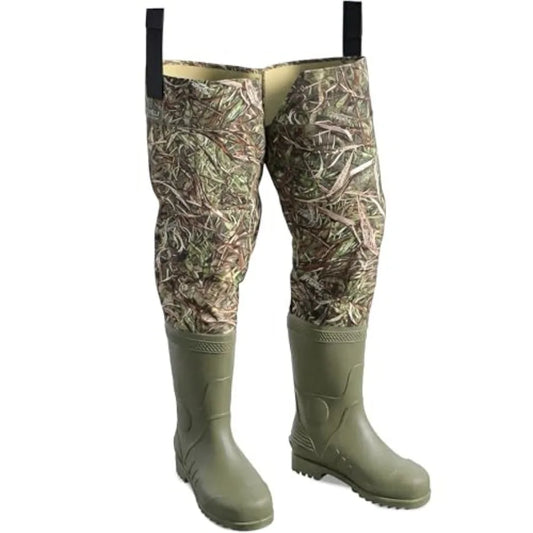 Lightweight Waterproof Camo Hip Waders For Men And Women