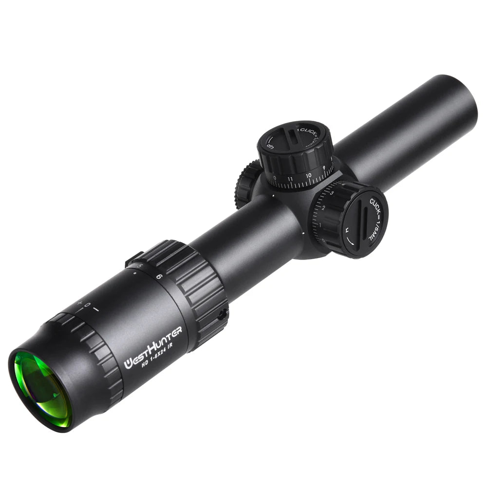 WestHunter HD IR LPVO Riflescope with Red Green Illumination