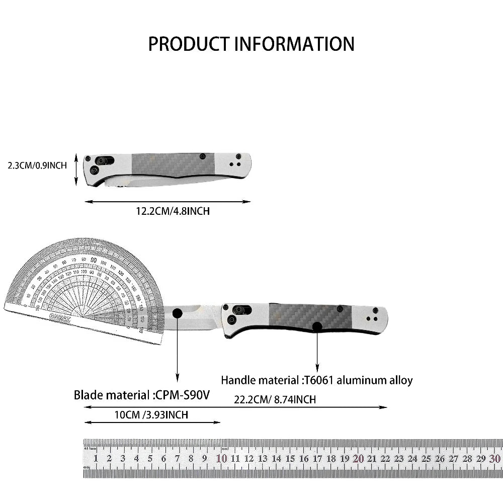 DIY Supplies BM 4170 CPM-S90V Camping Knife Outdoor Use