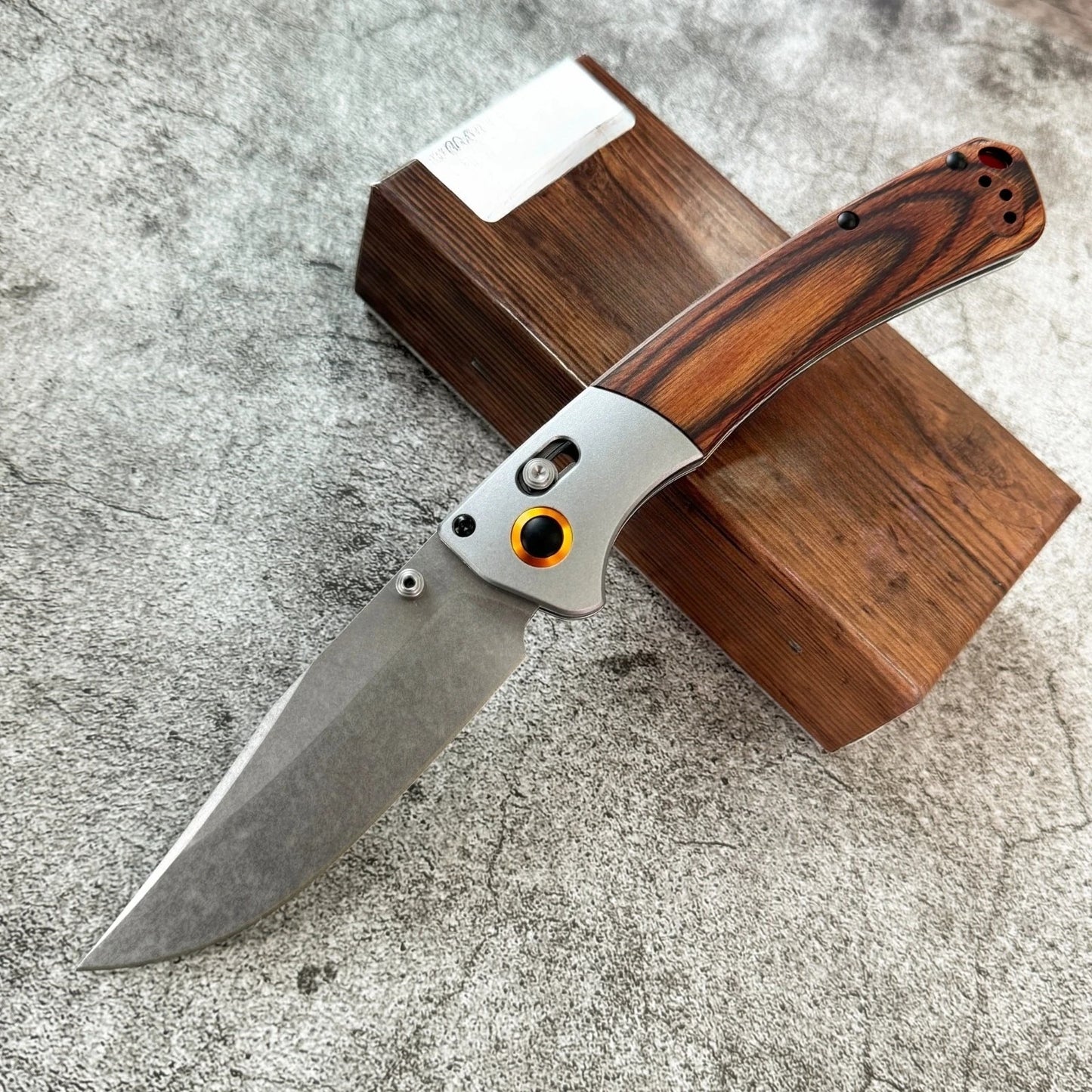 DIY Supplies Compact Folding Knife S30V EDC For Outdoor Use