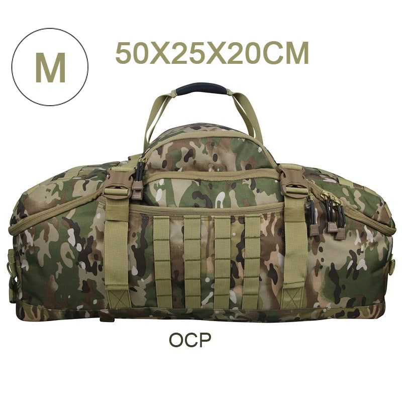 LQARMY Outdoor Tactical Backpack With Molle System For Travel