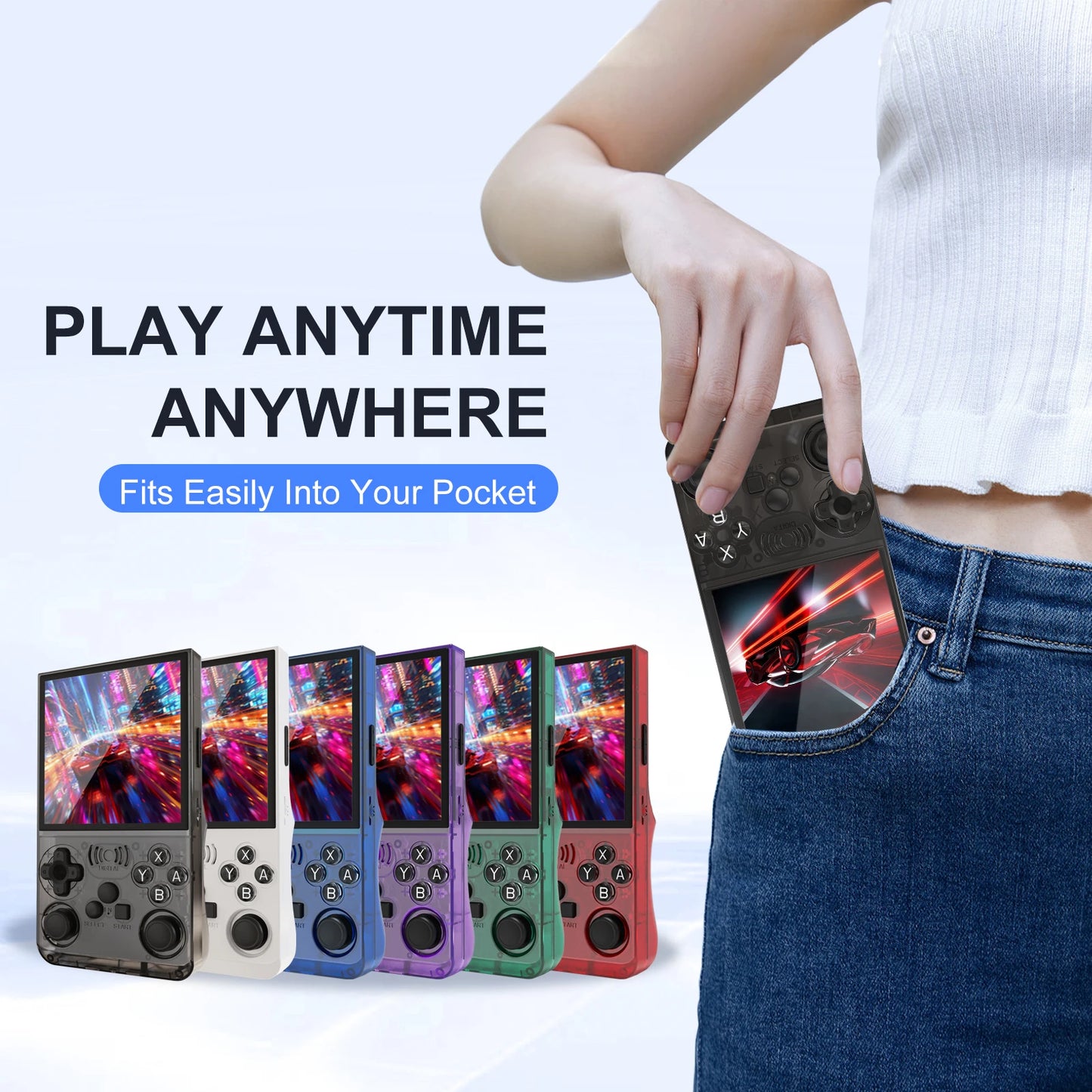 Gaminja ANS13 Retro Handheld Console With Over 16,000 Games