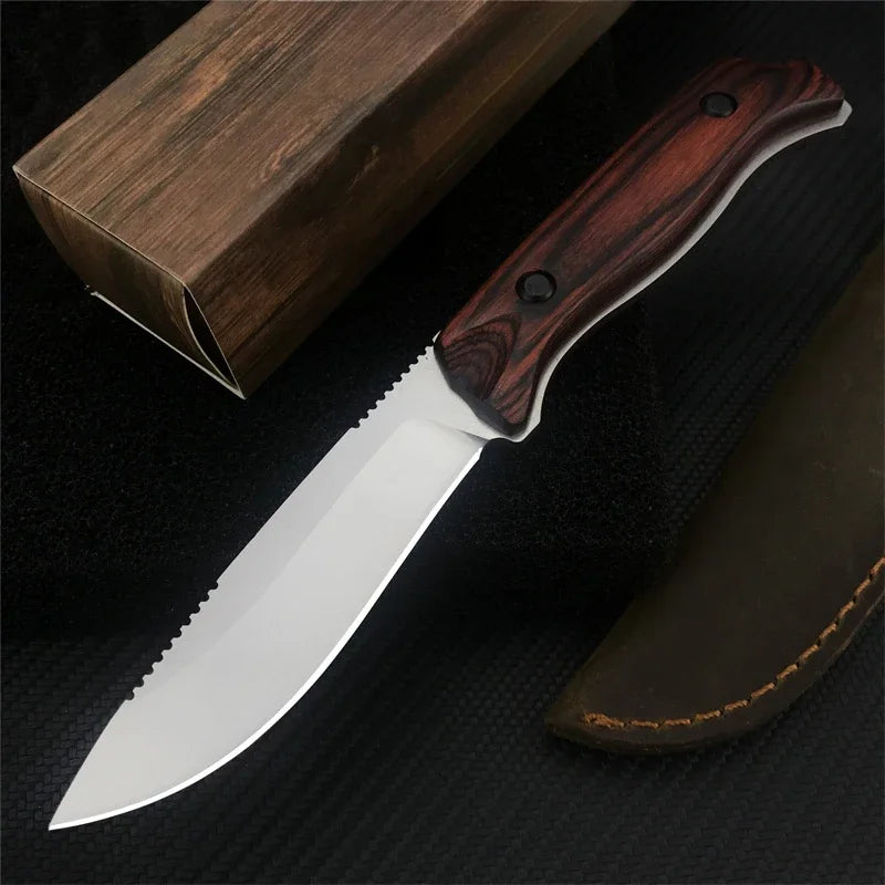 NONEDIY Drop Point Survival Knives With G10 Handle For Outdoor