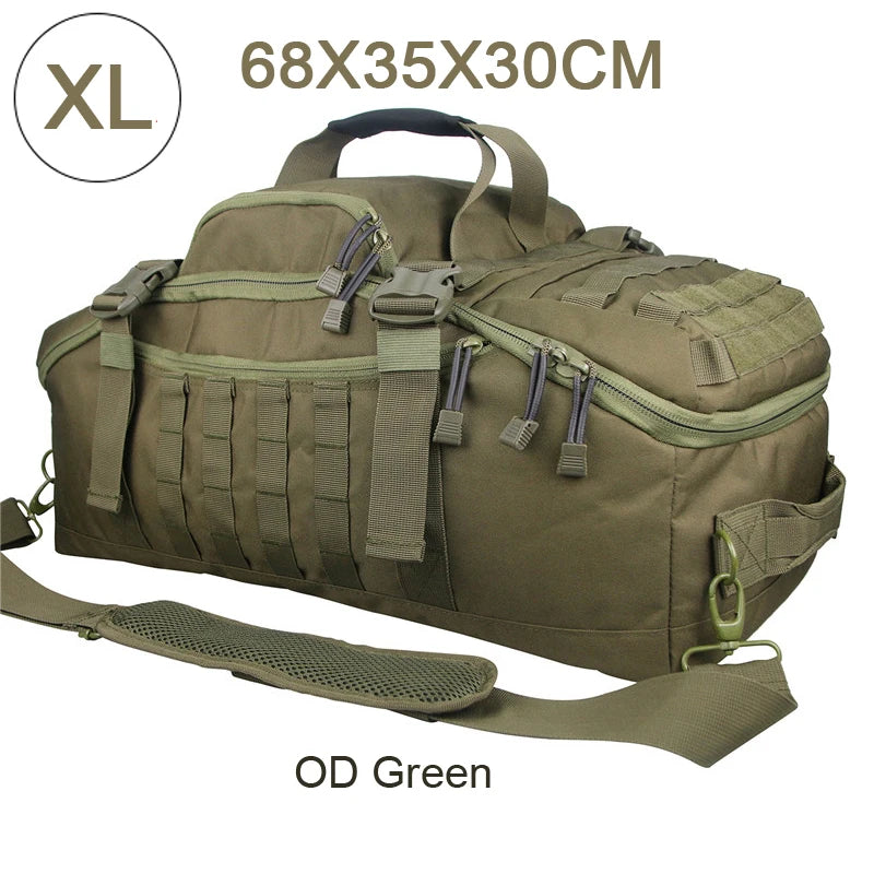 LQARMY Outdoor Tactical Backpack With Molle System For Travel