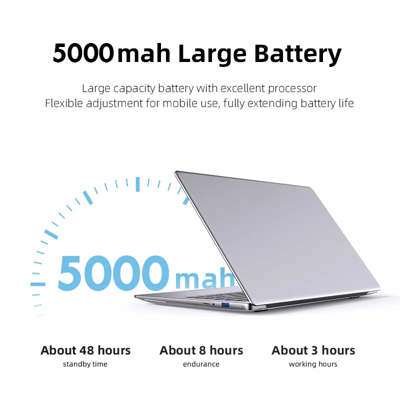 Xiaman Laptop Intel Atom A3950 Windows Office Study