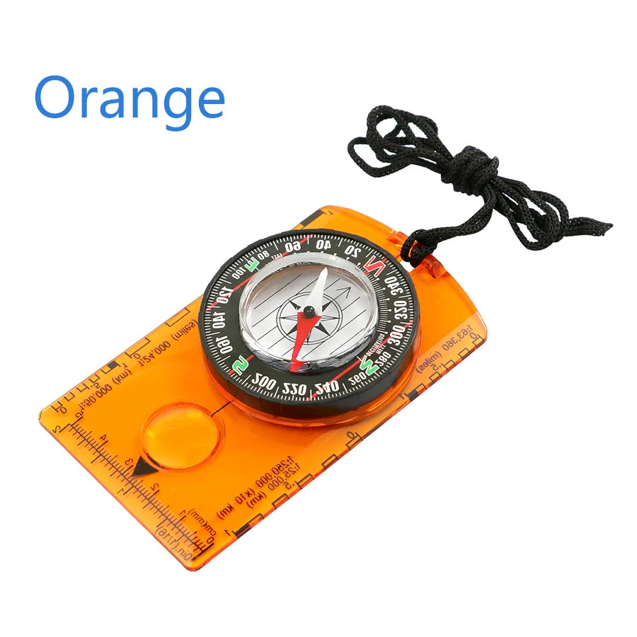 Professional Waterproof Camping Compass for Outdoor Navigation and Map Reading