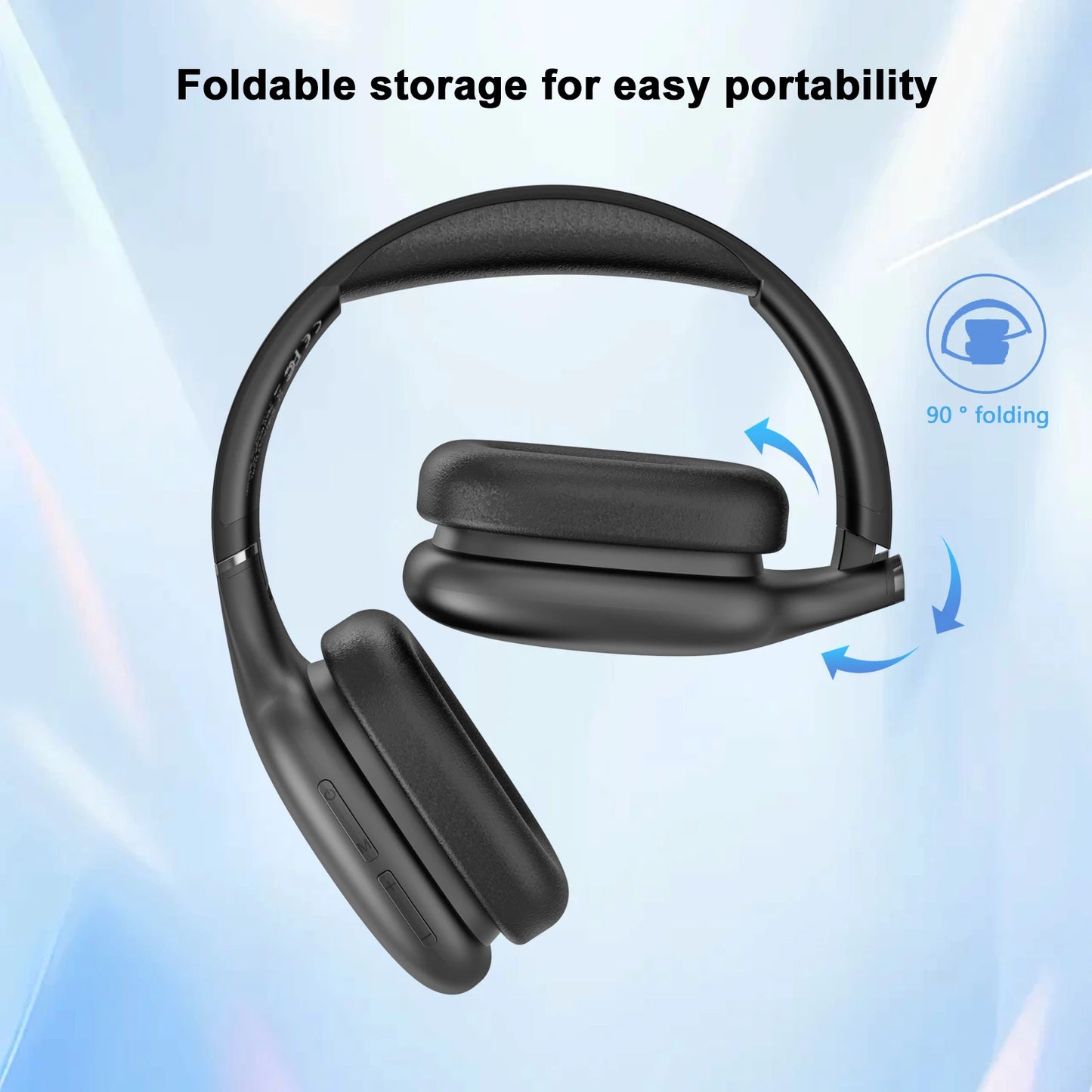 BT1638 Bluetooth 5.4 Headphones With Long Playtime
