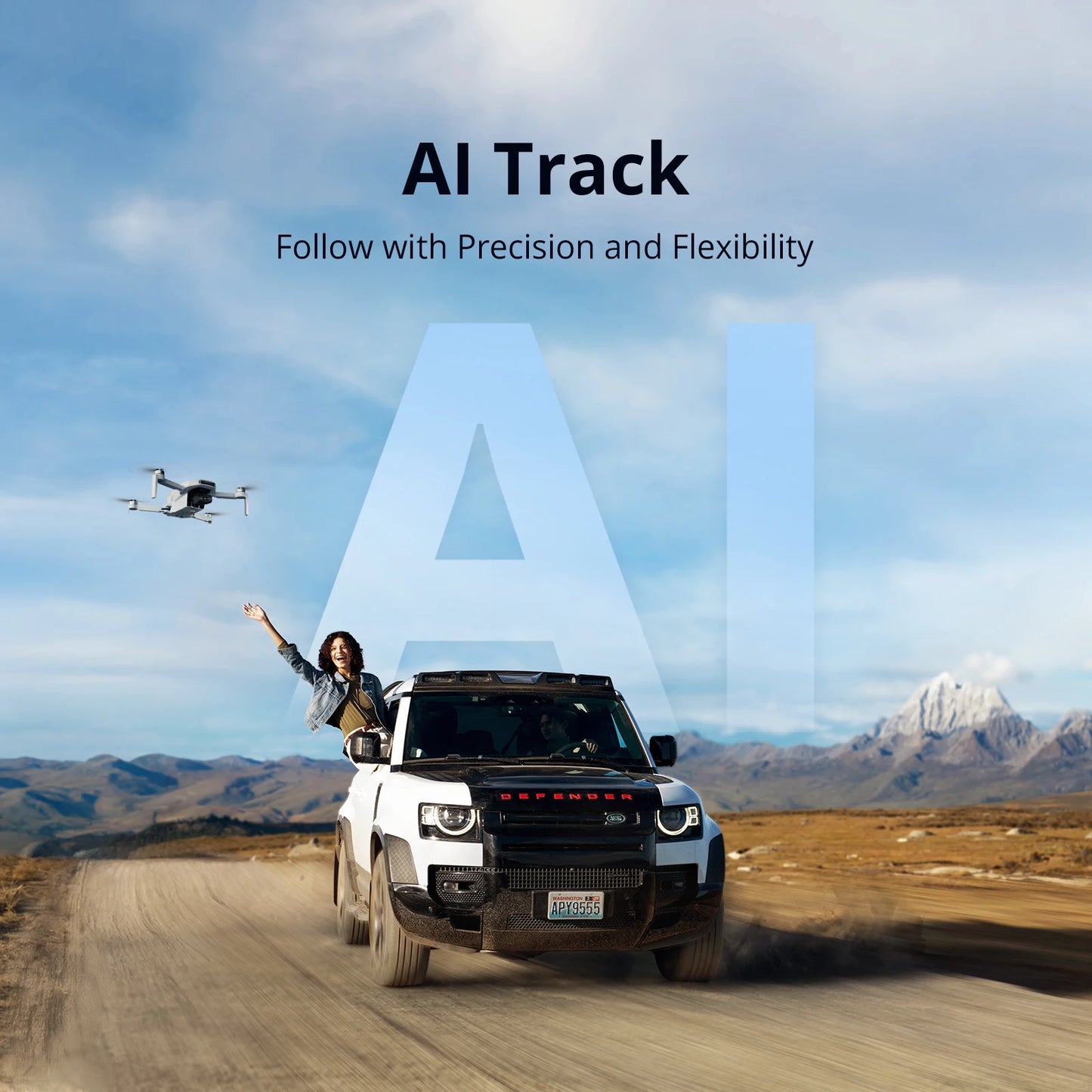 Potensic ATOM 2 Drone 4K HDR Video AI Tracking Pro