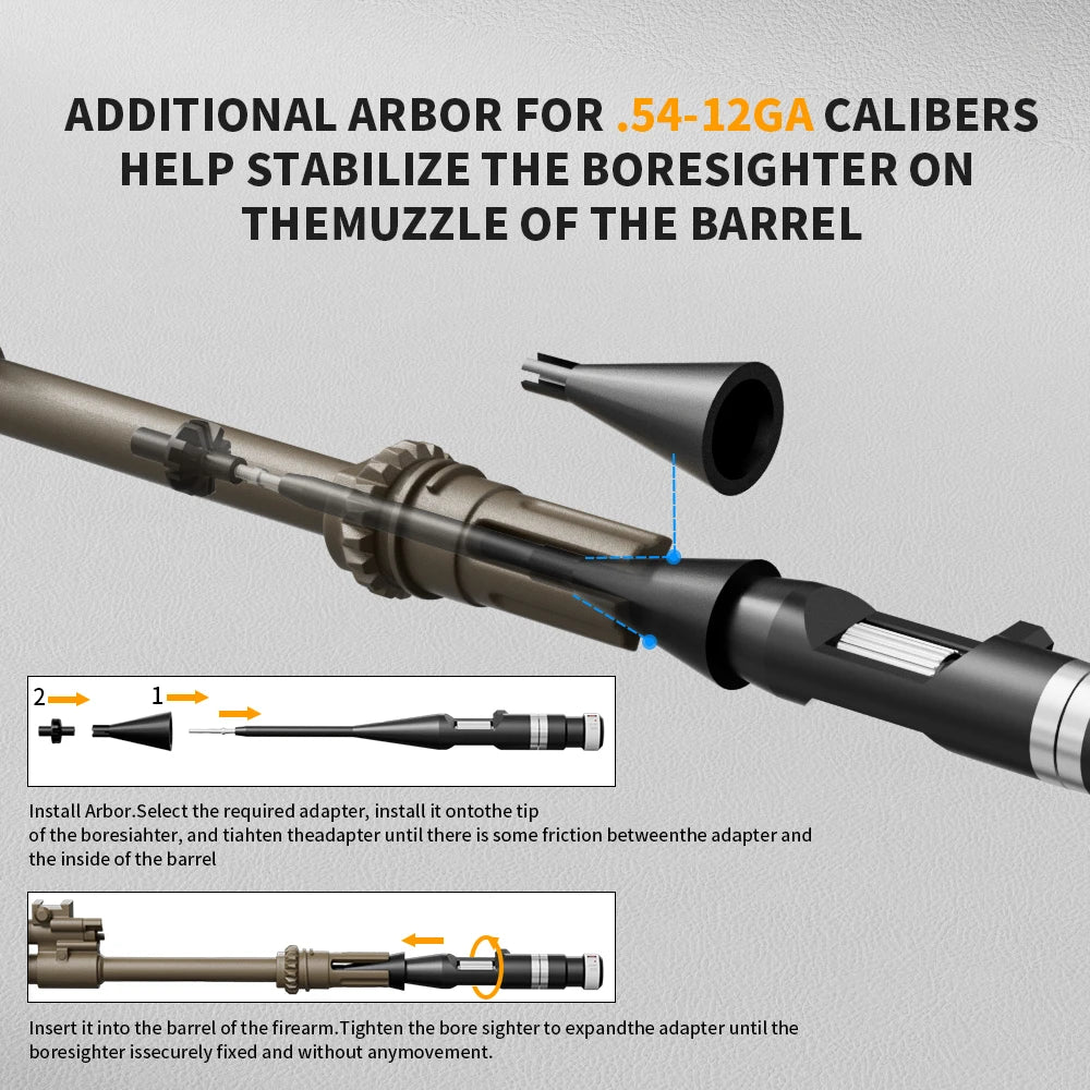 1356 Red Dot Laser Boresighter For Fast Zeroing And Training