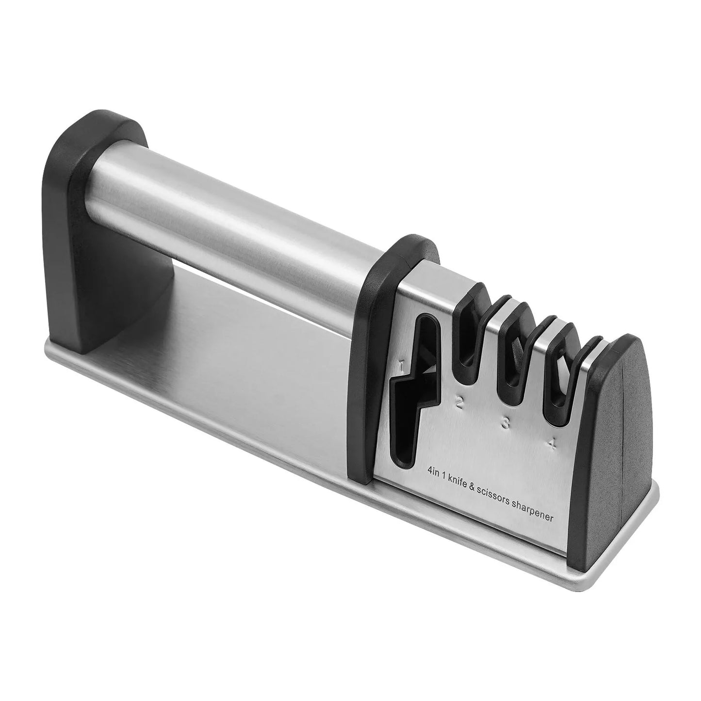 Professional Knife Sharpener 4 Stage Ceramic Tungsten Kitchen Sharpening Tool