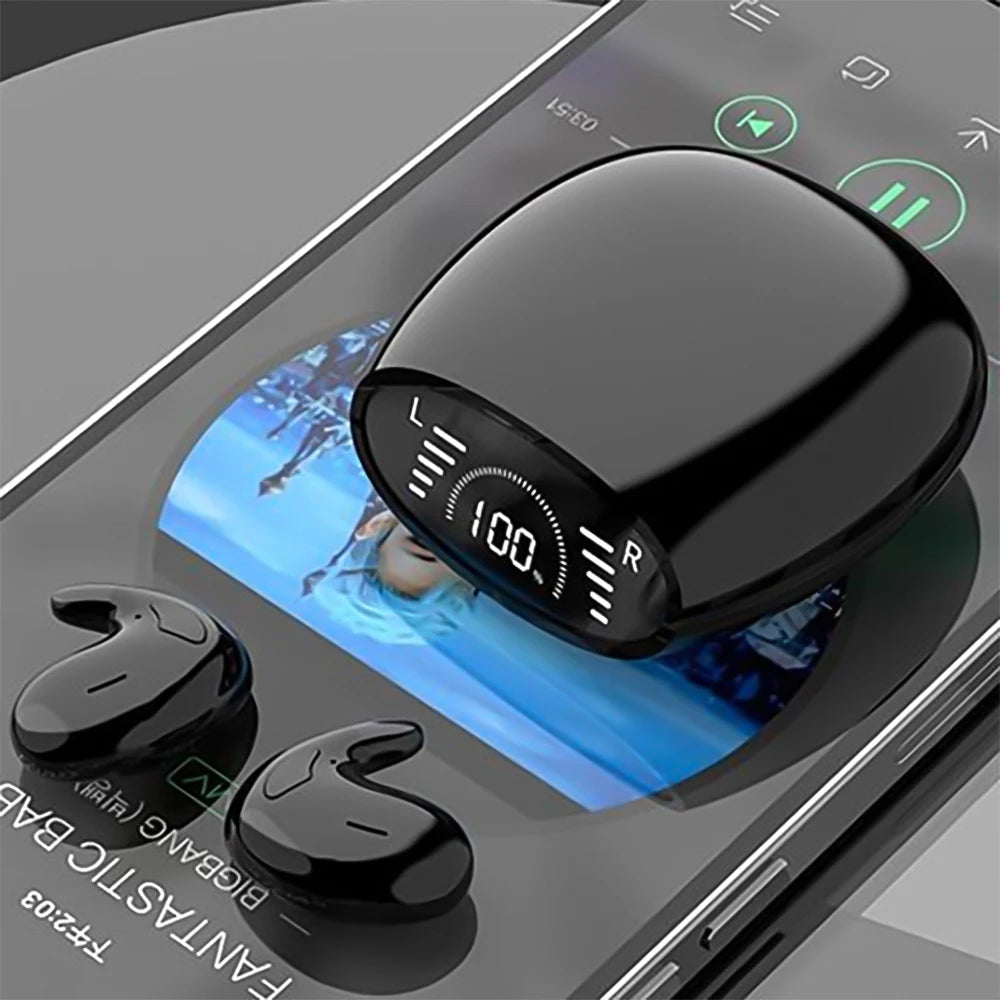 SK Ultrathin Sleep Headphones Wireless Bluetooth Earbuds