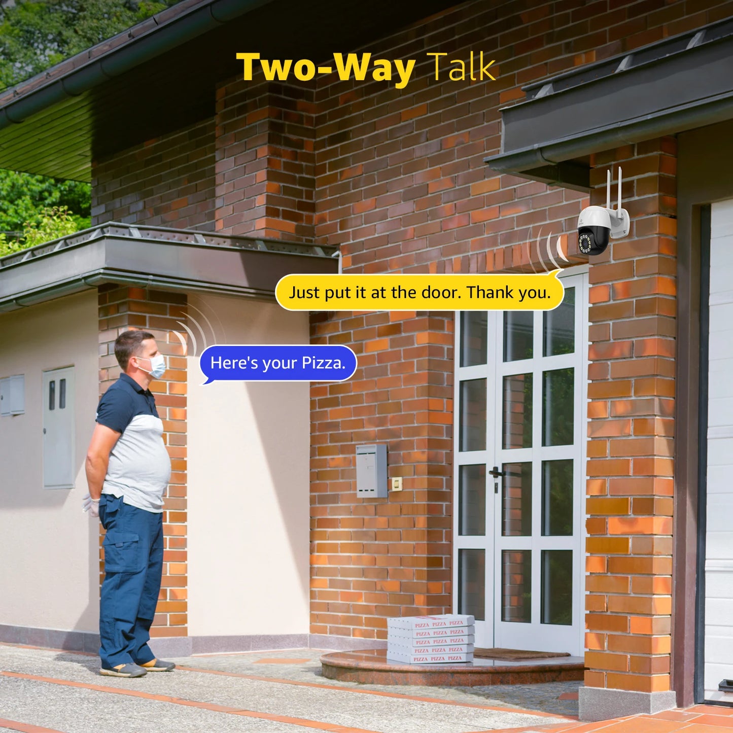 ANNKE WZ520 5MP PTZ WiFi Outdoor Camera With 20X Zoom