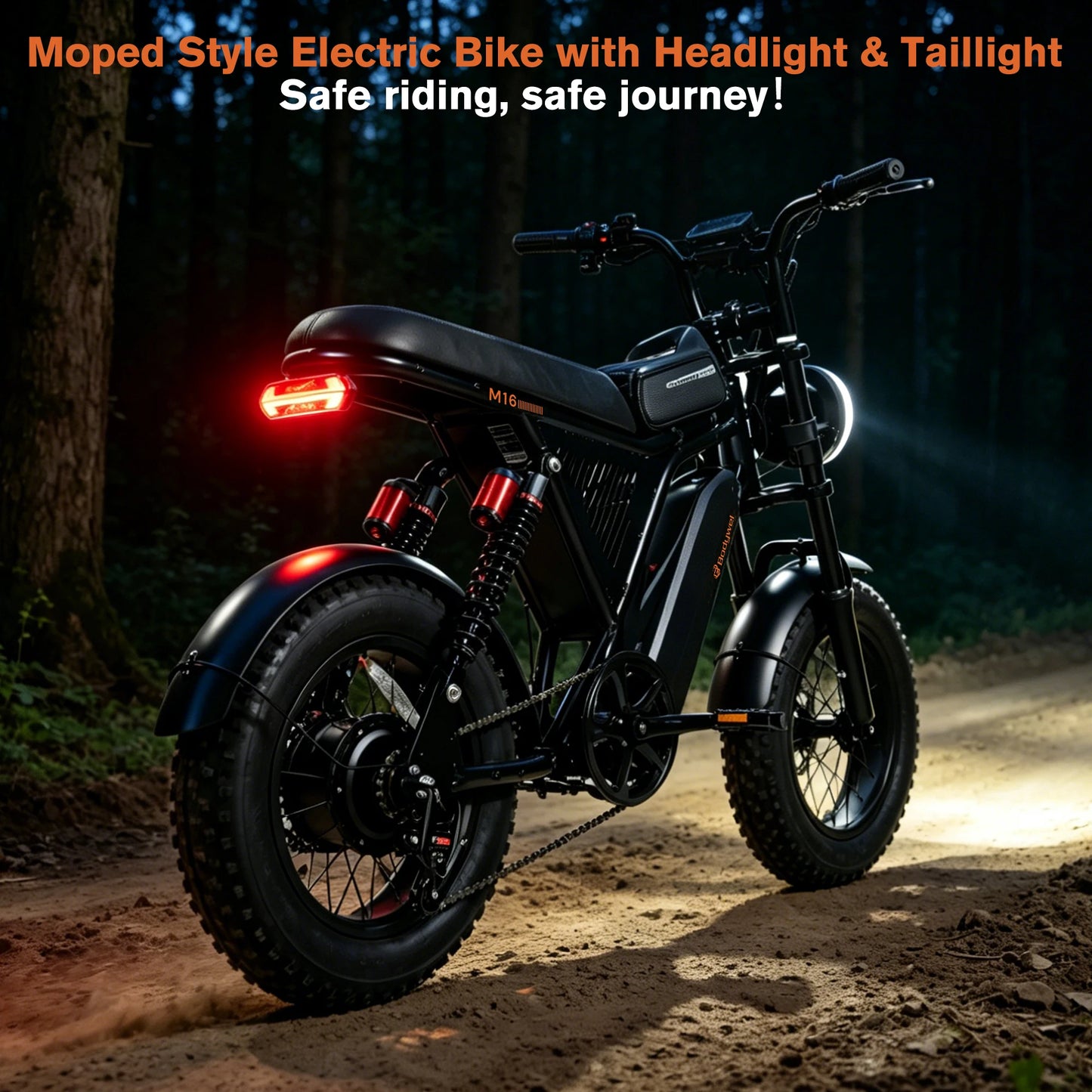 Bodywel M16 Fat Tire Electric Bike All Terrain Off Road