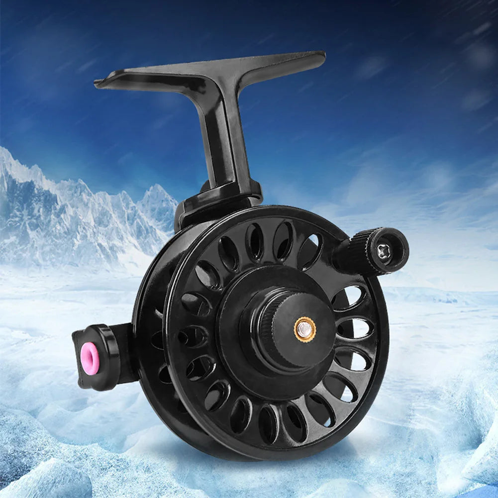 NovaSphere Fishing Inline Ice Fishing Reel 2.3:1 Gear 4kg Braking