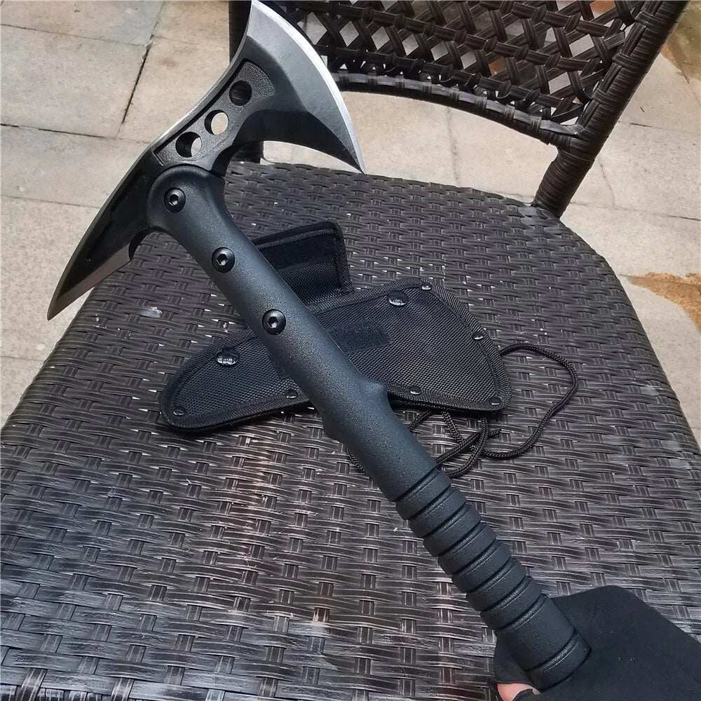 Survival Tomahawk Tactical Fixed Blade Hatchet For Camping Hunting