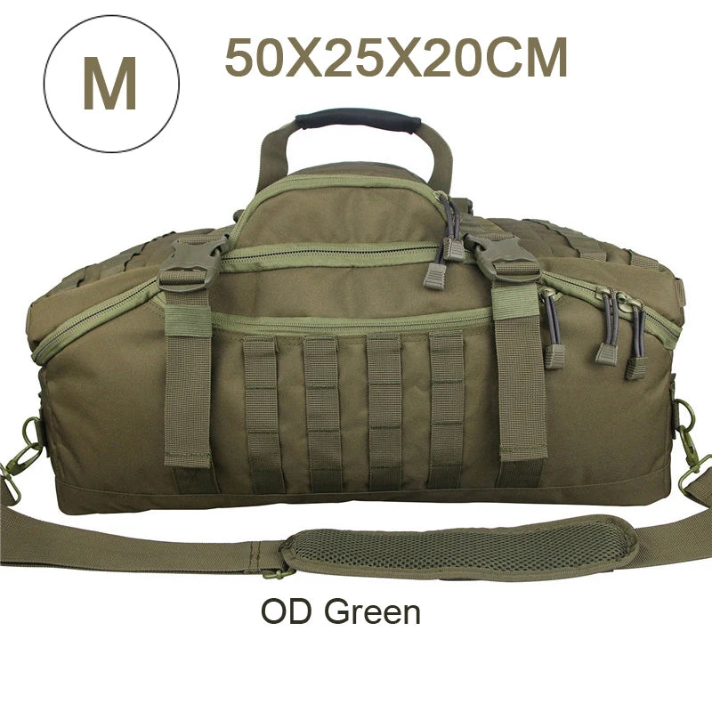 LQARMY Outdoor Tactical Backpack With Molle System For Travel