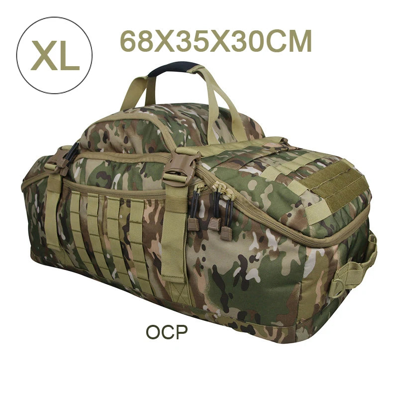 LQARMY Outdoor Tactical Backpack With Molle System For Travel