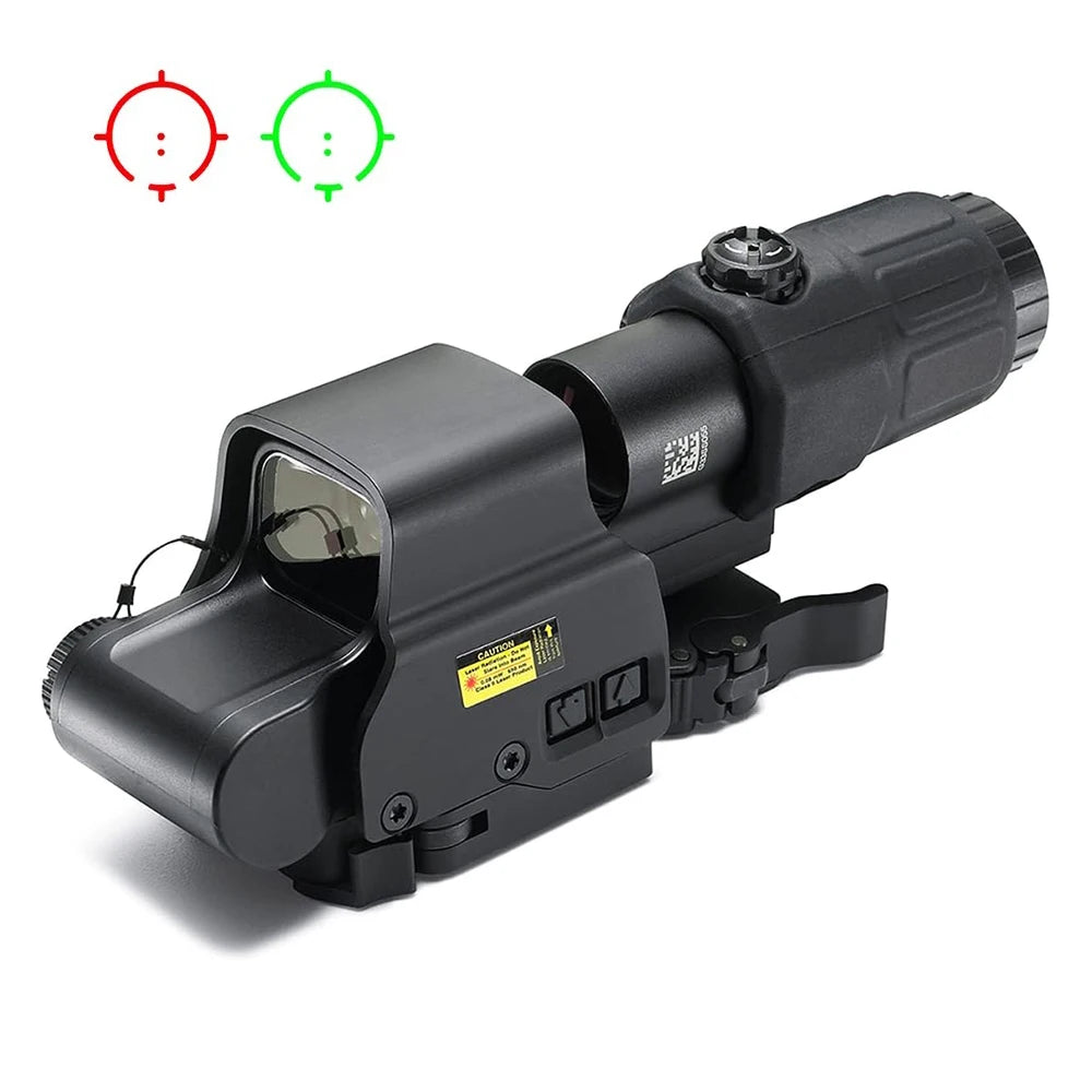 Nabila Dot Sight With 3X Magnifier and STS Rail Mount